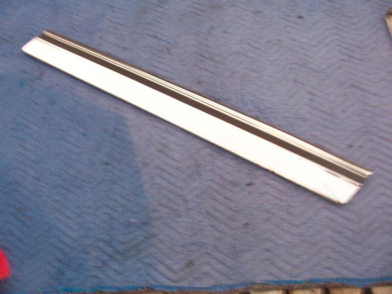 1987 marquis right door trim molding wear dings oem used mercury 1983 84 85 86 