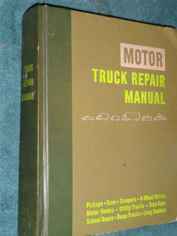 1970-1981 chevy ford ih dodge gmc & more truck shop manual / motors truck book