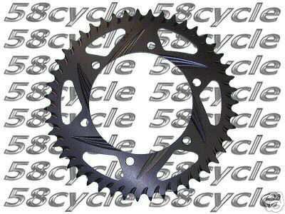 Black 00-05 zx12r 48-t vortex 530 rear sprocket 2000 2001 2002 2003 2004 2005