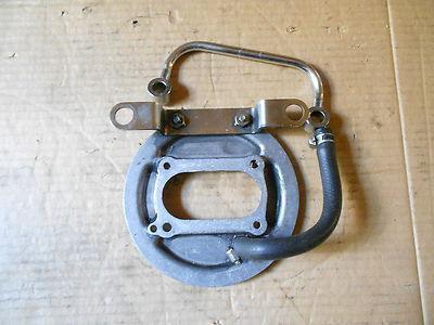 Carburetor backing plate for harley davidson