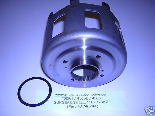 4l60, 4l60-e,  the beast sun gear shell, (a74624a) (11-12)