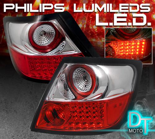 05-10 scion tc philips-led perform red clear led tail lights lamps left+right