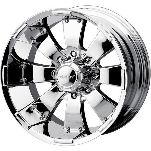 24x10 chrome mazzi hulk wheels 8x6.5 -25 lifted hummer h2