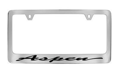 Chrysler  license frame factory custom accessory for aspen style 2