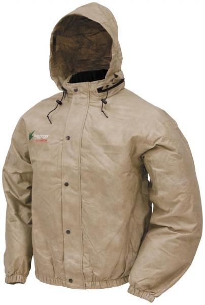 Frogg toggs mens pro action rain jacket khaki large l