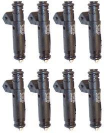 Siemens deka 60 lb 60lb high impedance fuel injectors set (8) ev1 107961