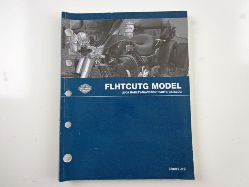 Harley davidson 2009 flhtcutg model parts catalog 99602-09