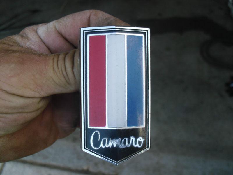 74 75 76 77 camaro lt berlinetta front nose cone bumper chevy emblem 