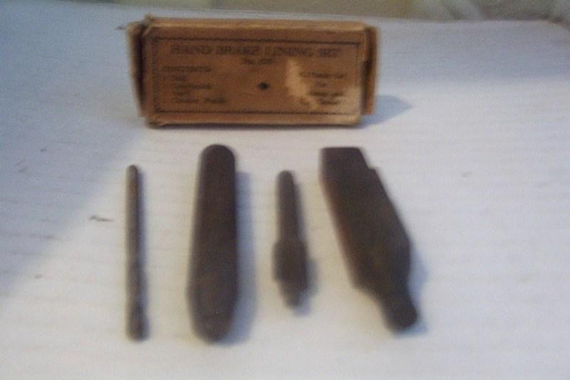 Antique hand brake lining set-no.820