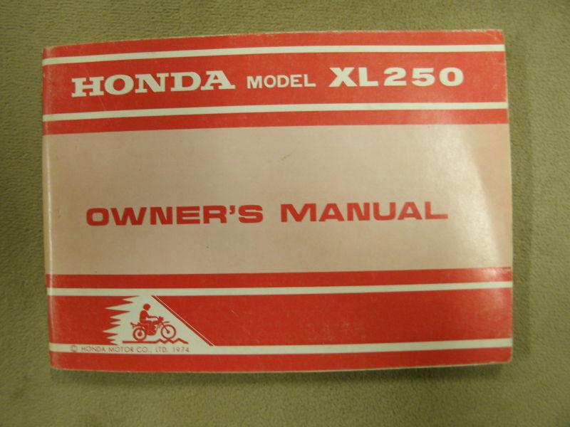 1975 honda xl250