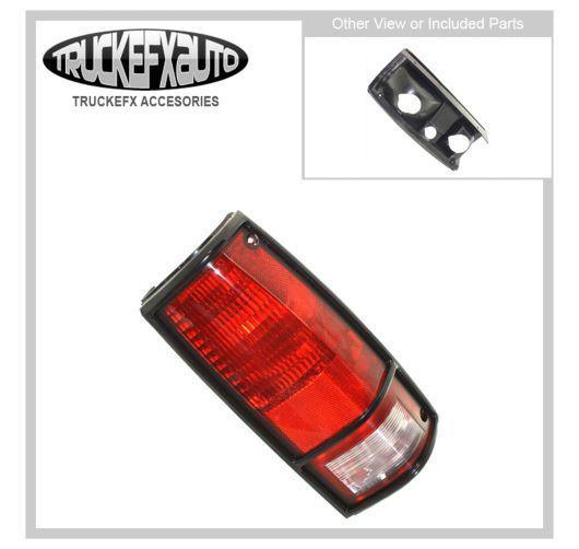 New right side tail light lamp s-10 blazer jimmy chevy clear red lens rh