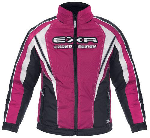 Choko exr youth junior snowmobile jacket berry 10