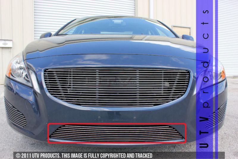 2011 - 2013 volvo s60 1pc bumper chrome billet grille 11 12 t6 s 60 custom