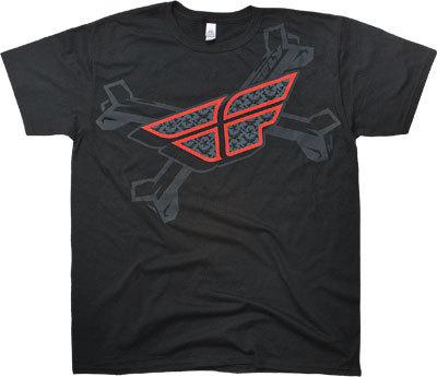 Fly bone-a-fide tee black m 352-0090m