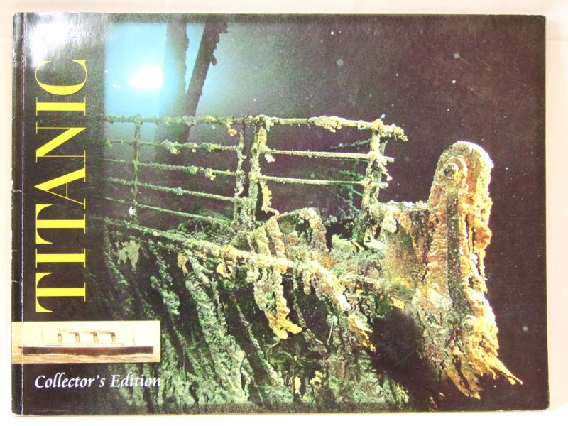 Titanic photo book from national geographic