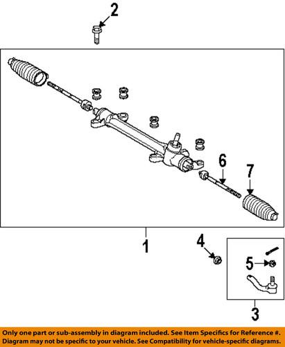 Toyota oem 4504609600 tie rod/steering tie rod end