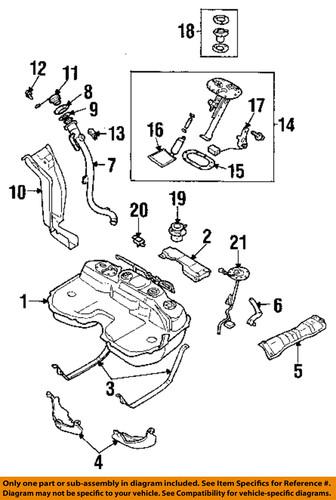 Subaru oem 42012sa030 fuel tank