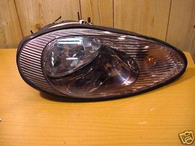 Mercury sable 96-99 1996-99 headlight passenger rh right clear bright - ln