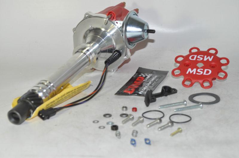 New guaranteed msd pro-billet distributor 8361 chevy big / small block v8 xxx081