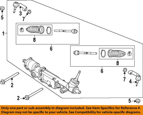 Ford oem bl3z-3280-a tie rod