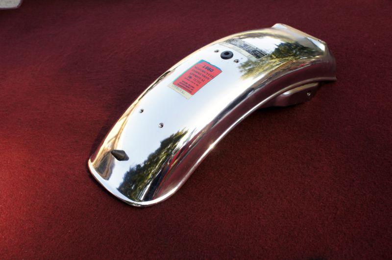 1970's honda cb500 four k2  rear chrome fender