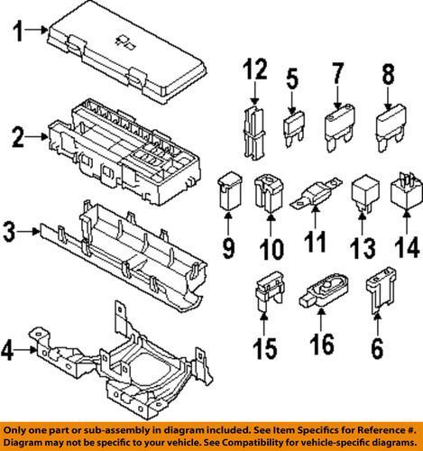 Ford oem 6e5z14526aa fuse