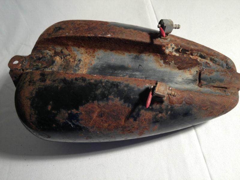 Antique authentic chopper gas tank