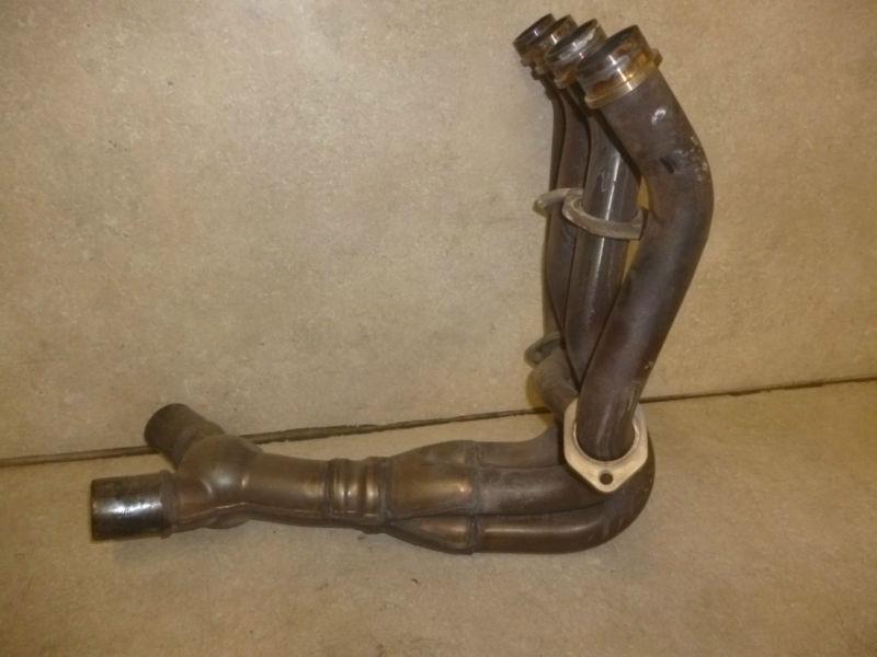 06-10 2007 kawasaki zx14r zx 14 zx14 header exhaust pipe manifold oem #8318