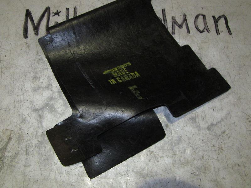 Gm oem part 22623903 emission control system cover (shelf 34)