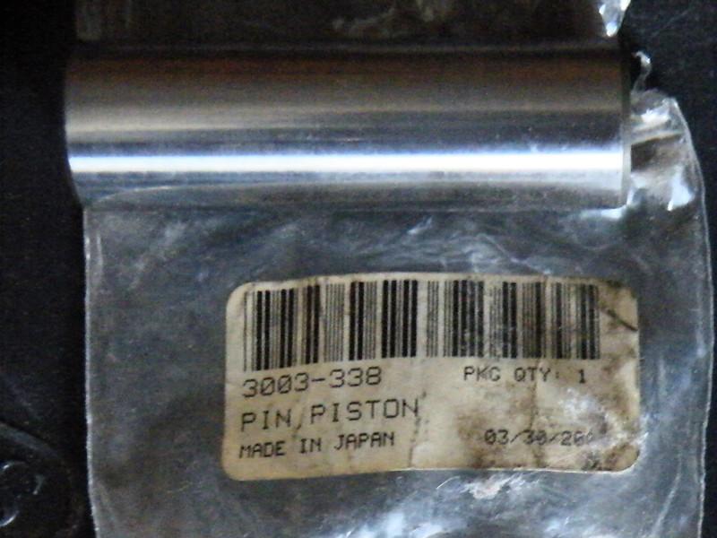 Nos tigershark arctic cat piston pin 1993 daytona 1998 ts l640 3003-338