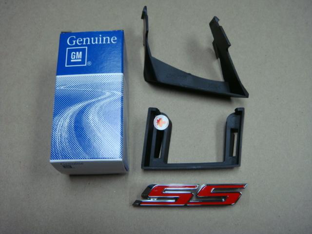 Chevy camaro ss rs 2010 2011 2012 2013 grill grille emblem holder brackets new