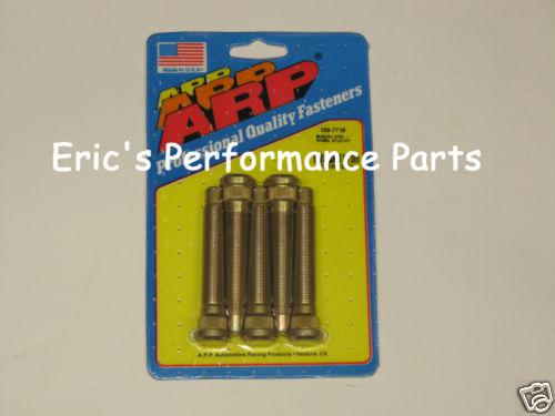 Arp 100-7712 wheel stud kit honda 12mm x 1.5mm .485" x .275" knurl, 2.85" uhl