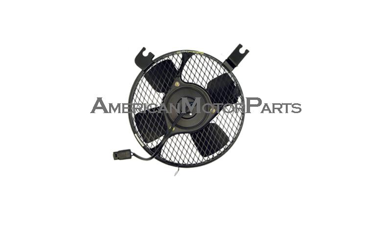 Replacement ac condenser cooling fan assembly 88-92 chevy prizm toyota corolla