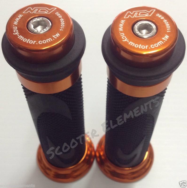 Gy6 150cc ncy high quality universal grips (orange) 7/8" 