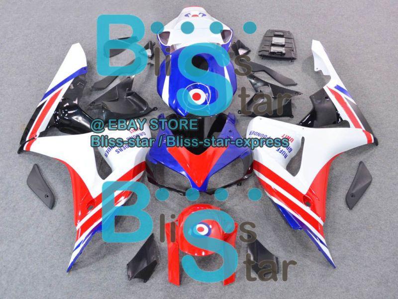 Injection fairing bodywork plastic fit honda cbr1000rr 2006-2007 90 w13