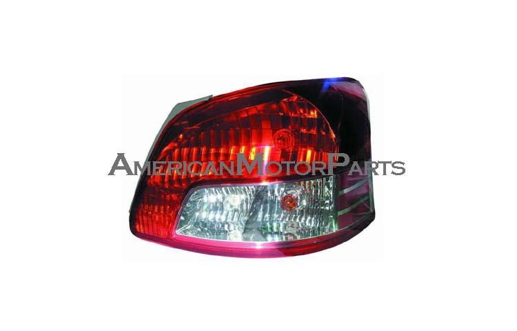 Passenger replacement tail light 07-09 toyota yaris 4dr base model 8155152600