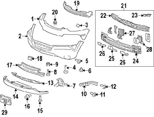 Chevrolet 94520666 genuine oem factory original air deflector bolt