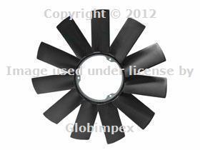 Bmw e31 e32 e34 e38 e39 (1988-2003) cooling fan blade 450 mm (11 blade )febi new