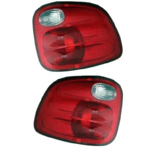 New pair set taillight taillamp lens housing assembly sae dot stamped 00-03 ford