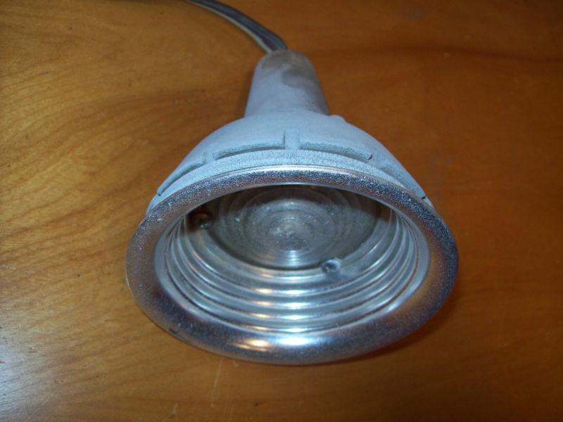 59 ford fairlane left front bumper park parking light lamp