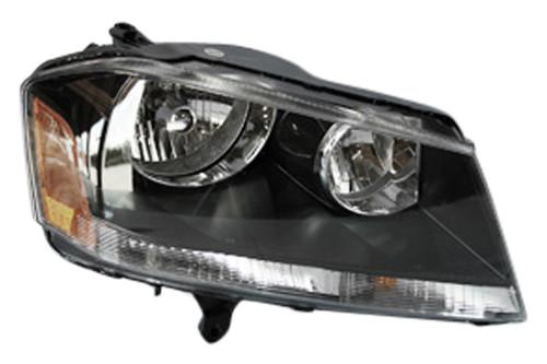 Tyc 20-6893-90 - 08-10 dodge avenger right replacement headlight assembly