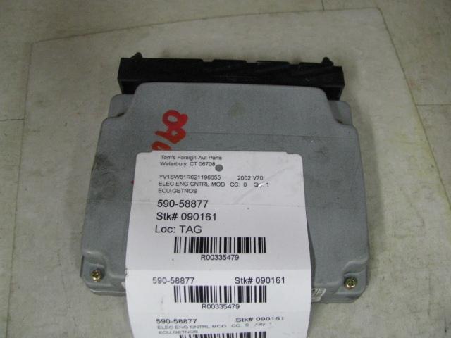 Ecu ecm computer volvo v70 s60 2001 01 02 non turbo 08627471 a 0000168371 335479