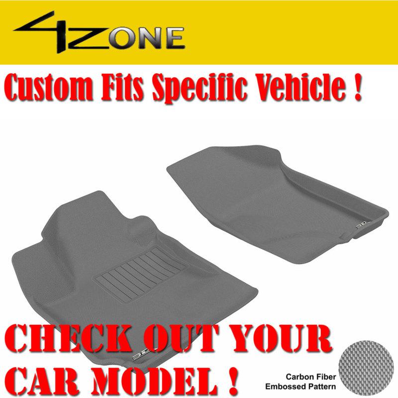 Kia forte sdn/hb molded car carpet auto floor mat front seats all weather