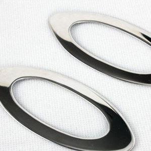 2pcs chrome side marker light cover trim fit toyota corolla 2011 2012