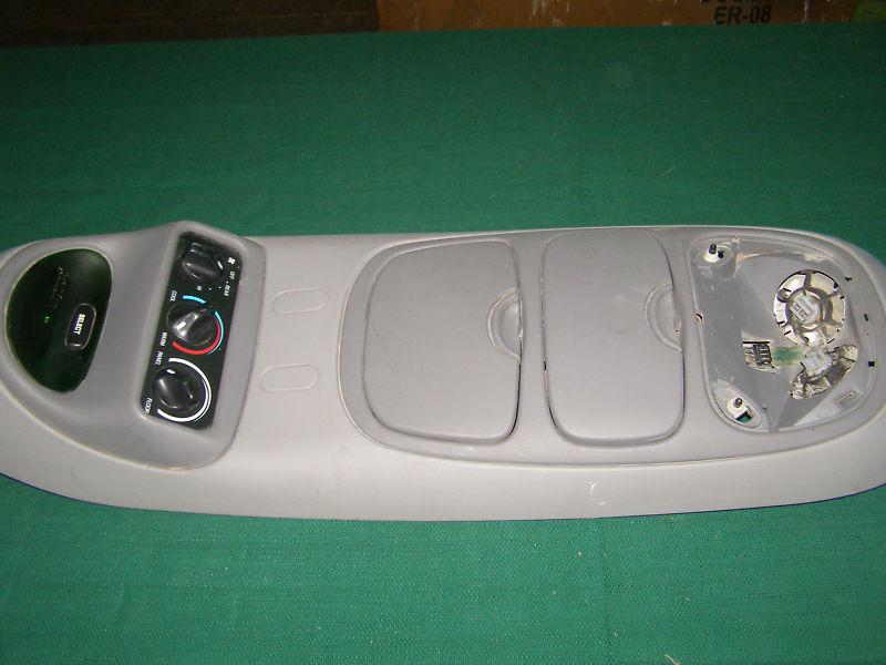 1999 lincoln navigator overhead console  oem  gray