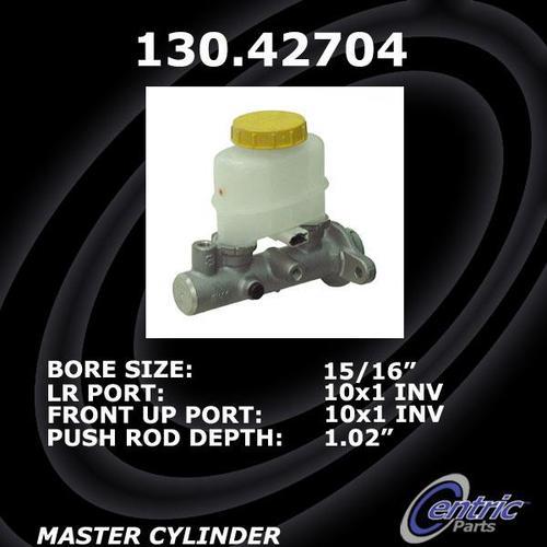 Centric 130.42704 brake master cylinder-premium master cylinder-preferred