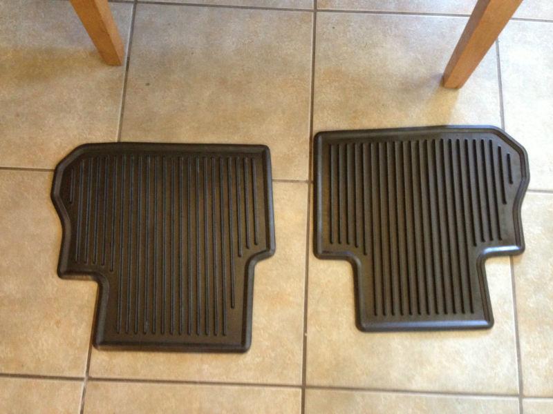 Infiniti fx35 / fx45 new oem all weather rear floor mats -- no reserve--