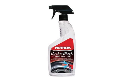 Back to black tire shine 24 oz auto car wheel tire care mothers brand new 06924