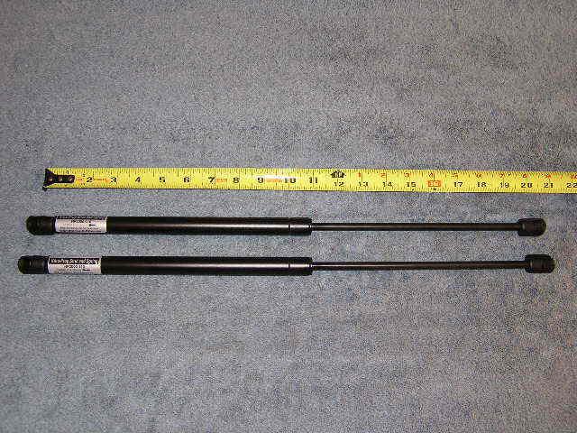 Set 20" 110# nitro-prop gas strut shock ram rod arm rep spring lift sl-34-110