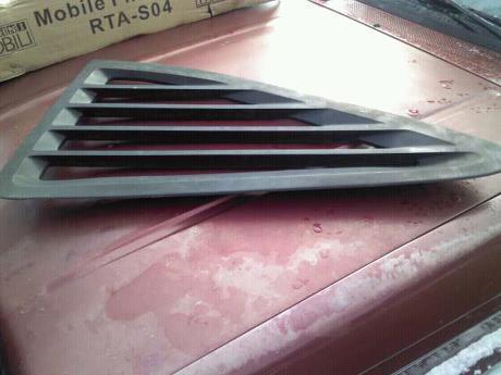 1979 plymouth roadrunner drivers side window louver